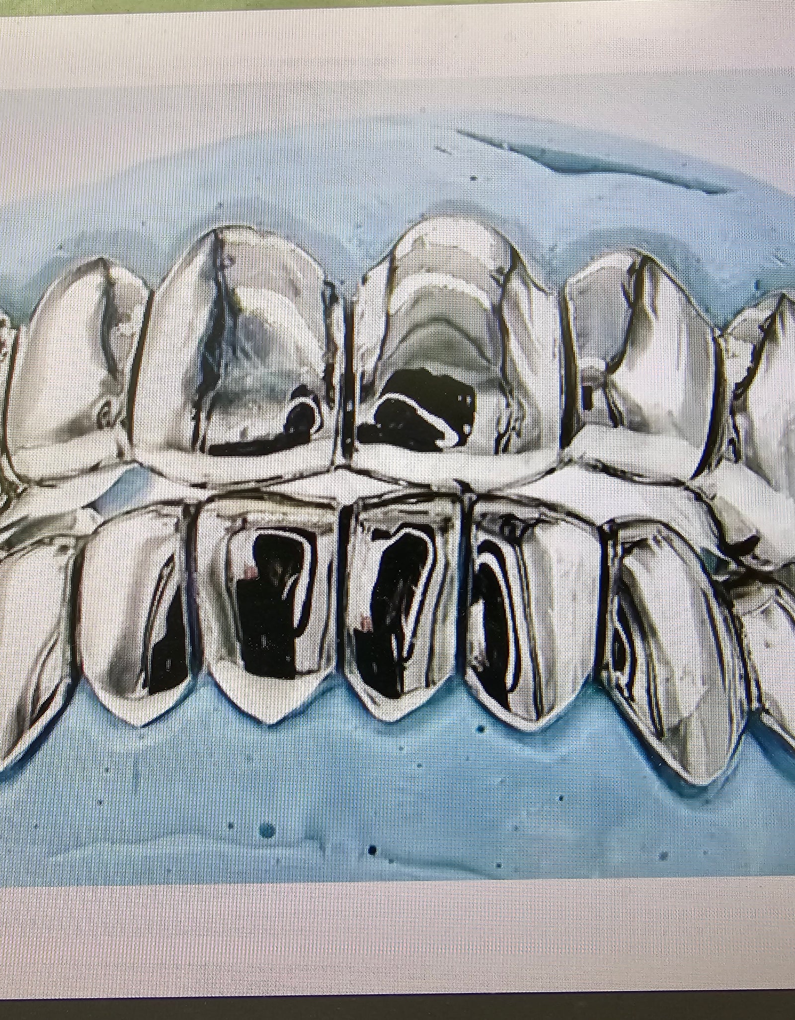 Solid Teeth Silver